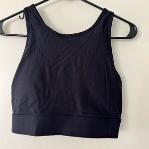 Black Fabletics Sports Bra